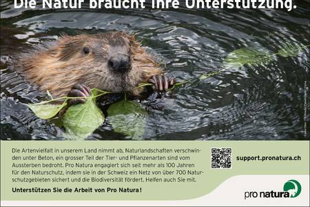 Inserat Allgemein © Pro Natura