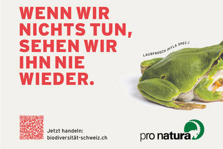Füllerinserat Biodiversität